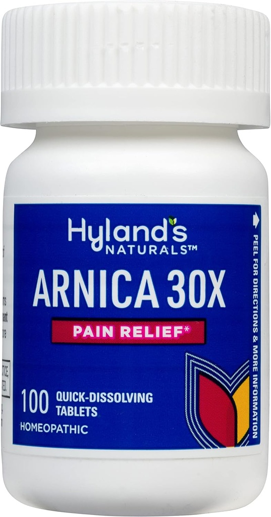 Arnica 30x de Hyland, 100 comprimidos