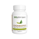 BIOptimizadores Cognibióticos Probiótico Suplemento Cérebro - Ajuda a apoiar o humor, melhor foco, memória, clareza mental - 30 Cápsulas