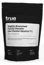 True Nutrition - Dextrina Cíclica Altamente ramificada - Pó carboidratado para energia intra-trabalho Mantido, Melhorado pós-trabalho recuperação muscular - Vegan e não-GMO - Sem sabor 1lb