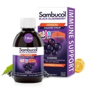 Sambucol Black Elderberry Syrup para crianças - Elderberry Extract Kids, Kids Elderberry Syrup, Black Elderberry para crianças, Kids Immune Support - 7.8 Fl Oz