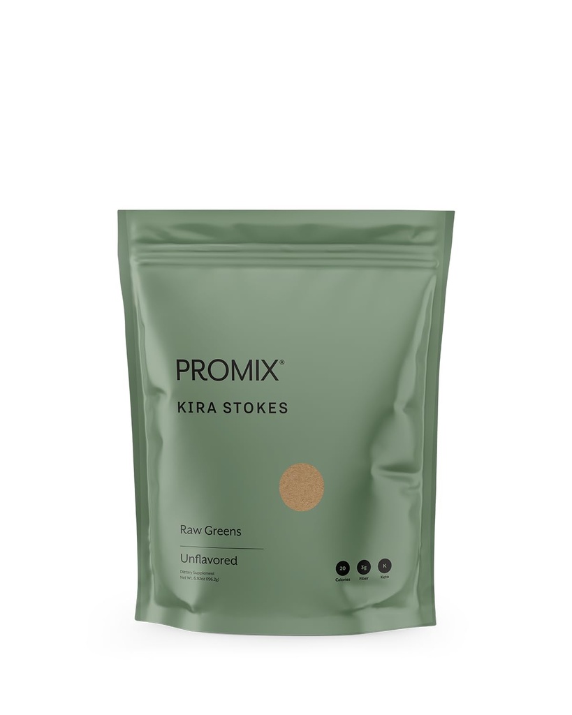 ProMix Nutrition Cruw Greens Superfood Blend - Sprouted Alfalfa, Wheatgrass, Ashwagandha, & Rhodiola - 30 Servings
