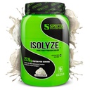 Espécie Nutrição Isolyze Whey Protein Powder, 100% Whey Isolate para construção muscular, 27,5g Protein Per Scoop, No Sugar & Low Fat (Vanilla Ice Cream, 22 Servings)