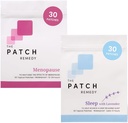 O patch Remedy Hot Flash & pacote de sono - alívio da menopausa para as mulheres e relaxar patch de sono com lavanda, Transdermal Skin Patches Kit para mulheres bem-estar