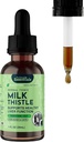 Animal Essentials Cardo de Leite para Cães e Gatos - Apoio à Saúde do Fígado, Extrato de Ervas, Suplemento de cuidados com o fígado, Drops líquidos orgânicos - 1 FL Oz