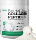 Vitasave Colágeno Peptídeos Pó – 10g Colágeno Hidrolisado por Serviço – Sem sabor, Grama-Fed, Keto Friendly – Pele, Cabelo, unhas e Apoio Conjunto – 500g
