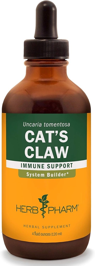 Herb Pharm Cat's Claw (UNA de Gato) Extract for Imune System Support - 4 Once