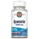 KAL Quercetin 1000mg Immune Support Supplement, Bioflavonoids para a defesa imune e apoio à saúde geral, Vegan, Gluten Free, Não-GMO, 60-Day Garantia, 60 Servings, 60 Tablets