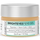 CLEARESTEM - BRIGHTEYES - Gel de olho - Creme de olho nutritivo - Renovação de lábios - Gel de refrigeração - Mistura de células-tronco - Peptídeos, Colágeno, Aloe Vera - Gluten Free - Beleza, Auto-cuidado, cuidados com a pele - 0.6 fl oz