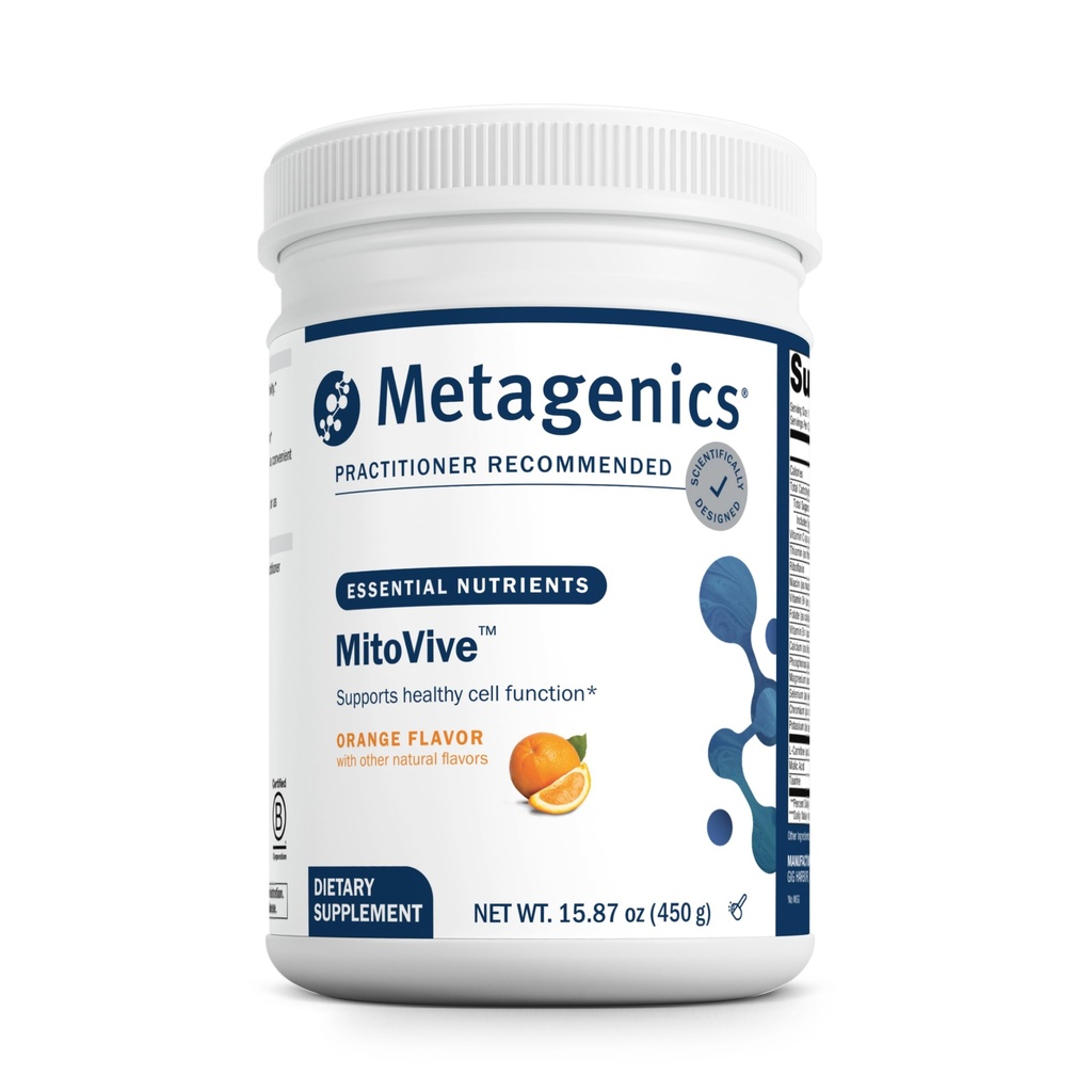 Metagenics MitoVive - Mitocondria Balance - com Aminoácidos, Magnésio & Mais - Mitocondria Health - Gluten Free & Non-GMO - 30 Serving - 15,87 oz