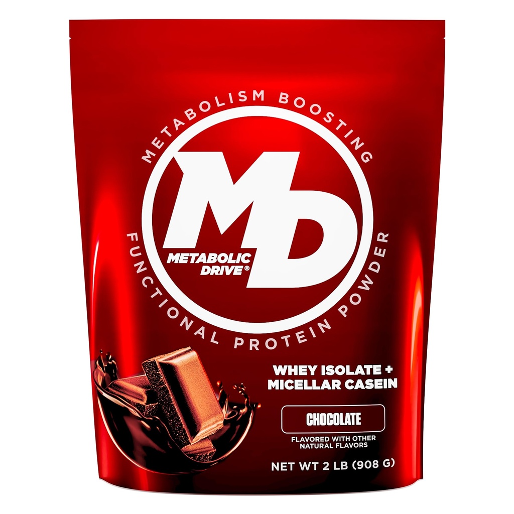 Biotest Metabolic Drive Protein - Flavor de baixo carbono-Bomba, 20 Servings - Whey Isolate + Micellar Casein - Chocolate assinatura