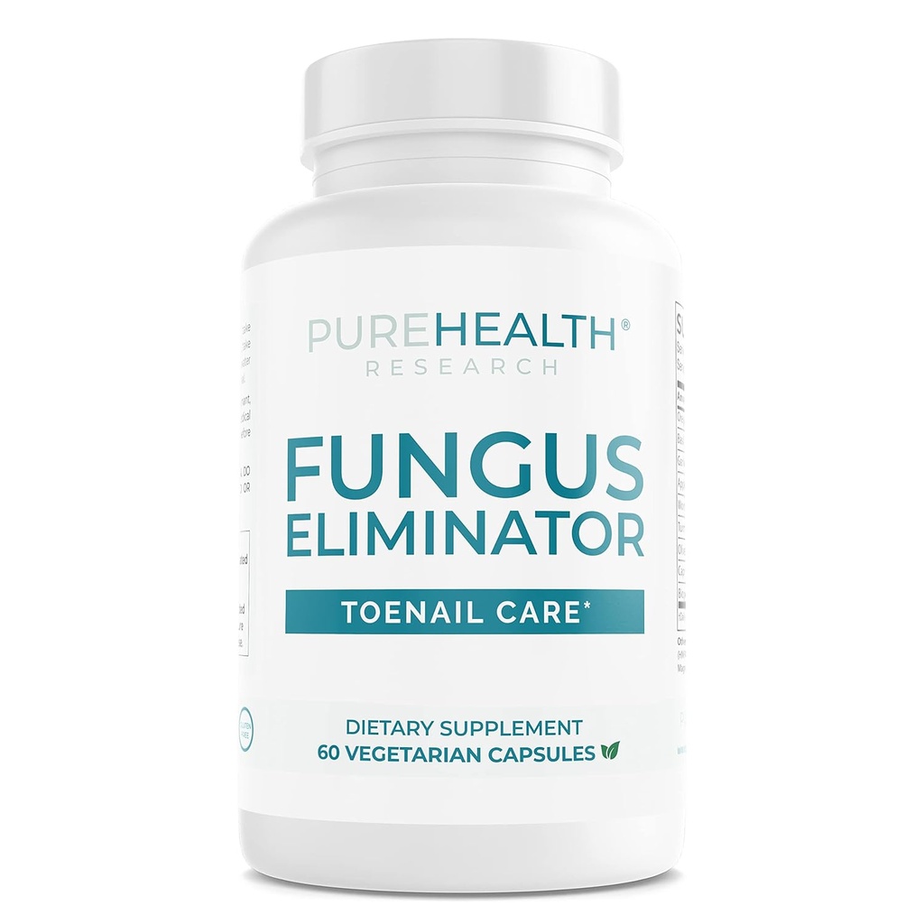 Fungo de unha por PureHealth Research Full-Spectrum ajuda a acalmar, reparar e estimular fresco, claro crescimento de unhas não-GMO, EUA Fabricado, 1 garrafa