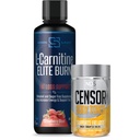 Censor NDS Nutrition Fat Loss-Body Toner com CLA (90 Softgels) & Siren Labs L-Carnitine Elite Burn Fat Loss Support Strawberry Blast 3000 mg (32 Servings)