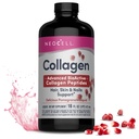 NeoCell Colágeno Líquido, Pele, Cabelo, Unhas e Junções Suplemento, Inclui Concentrados de Juice de Frutas e mistura de chá verde, Romã, 16 onças, 1 garrafa