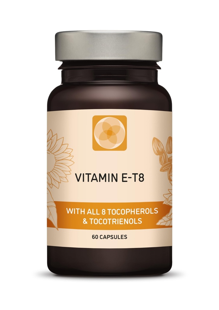 Ultra Tocotrienol 200mg Vitamina E Vegan – Todos os 4 tocotrienols - Alpha Tocotrienol + Beta Tocotrienol + Gama Tocotrienol + Delta Tocotrienol – Sem tocoferols - Complexo Tocotrienol Único