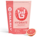 Gnarly Nutrition Hydrate Electrolyte Powder – Ruby Red Grapefruit Exercício Hydration Drink Mix – NSF Contents Certified – Electrolyte Solution, Performance & Recovery – Ruby Red Grapefruit, 14.10 oz