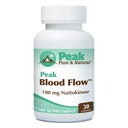 Peak Pure & Natural Peak Blood Flow - Suplemento de Nattokinase - Suplementos de circulação sanguínea saudável para adultos