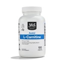 Mercado inteiro de alimentos, acetil L-Carnitina 500mg, 100 ct