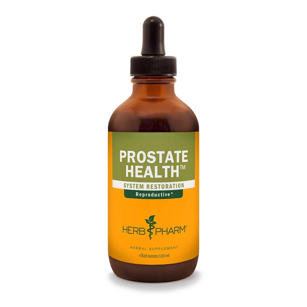 Herb Pharm Próstata Saúde Fórmula líquida de ervas com extrato líquido de Palmetto serra - 4 onça