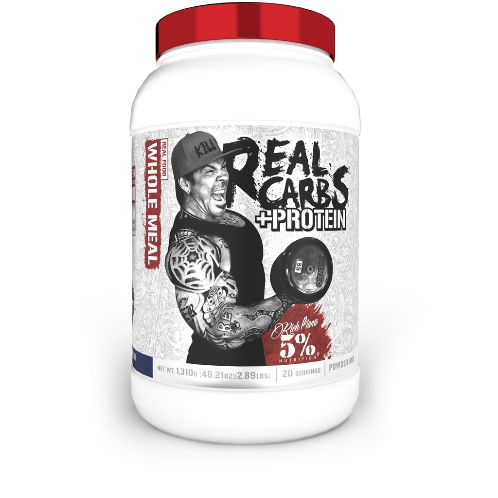 5% Nutrição rico Piana carboidratos reais + proteína □ massa limpa Gainer Protein Powder □ Combustível carboidratado de alimentos reais para pré-treino / pós-treino Recuperação Refeição 2,89 lb, 20 Srvgs (Cobbler de amora)