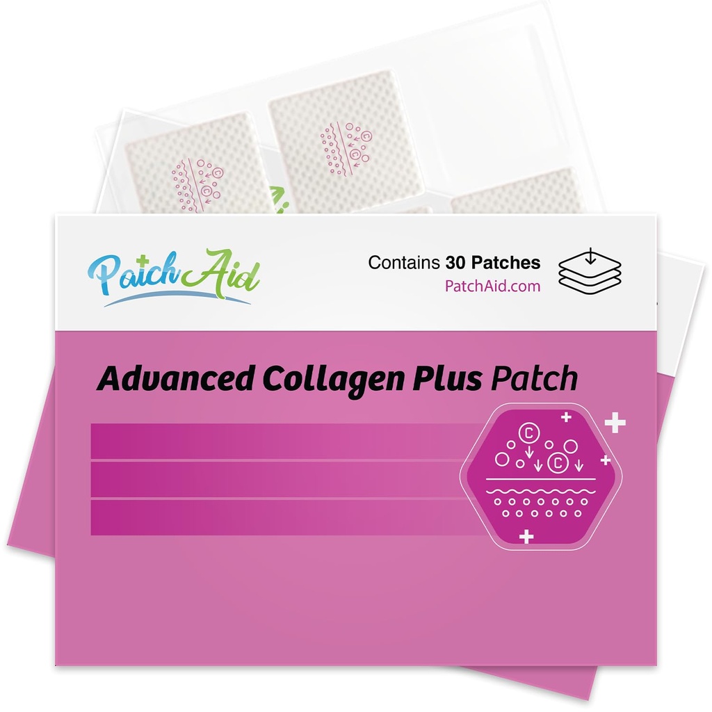 PatchAid Collagen Plus Fonte de 30 dias de patch tópico