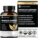 Pure Micronutrients Advanced Prostate Health Supplement - Saw Palmetto, Beta-Sitosterol, Stinging Nettle Root, & Lycopene - Controle de bexiga e suplementos de suporte urinário para homens