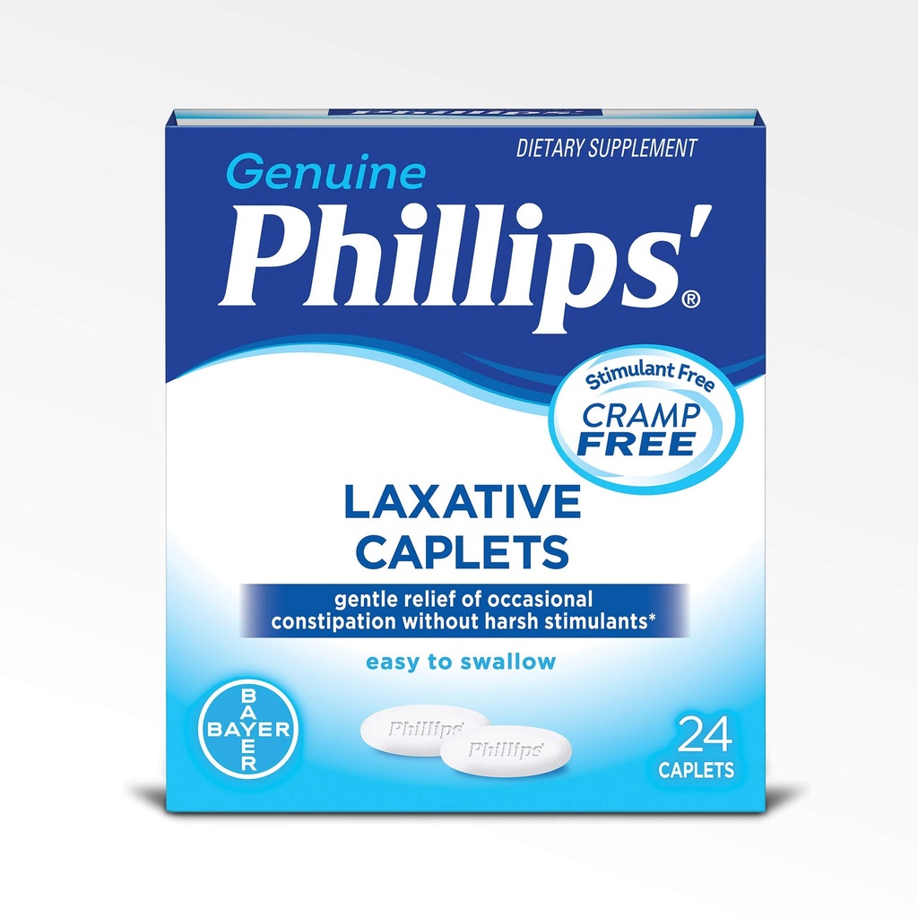 Caplets Laxativos de Phillips, 24 Caplets (Pacote de 4)