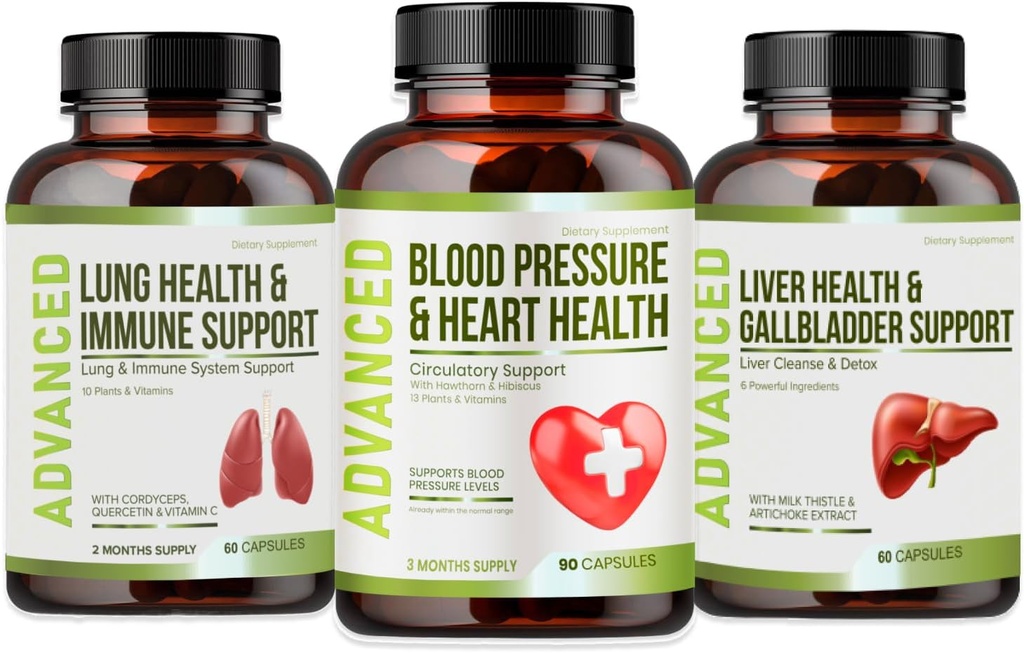 Saúde do coração Suplemento de suporte à pressão arterial - Apoiar a pressão arterial e saudável Circularidade Naturalmente com Hawthorn Berry & Hibiscus. Comprimidos Vitaminas para Hipertensão Saudável (BP) e Coração Saudável.