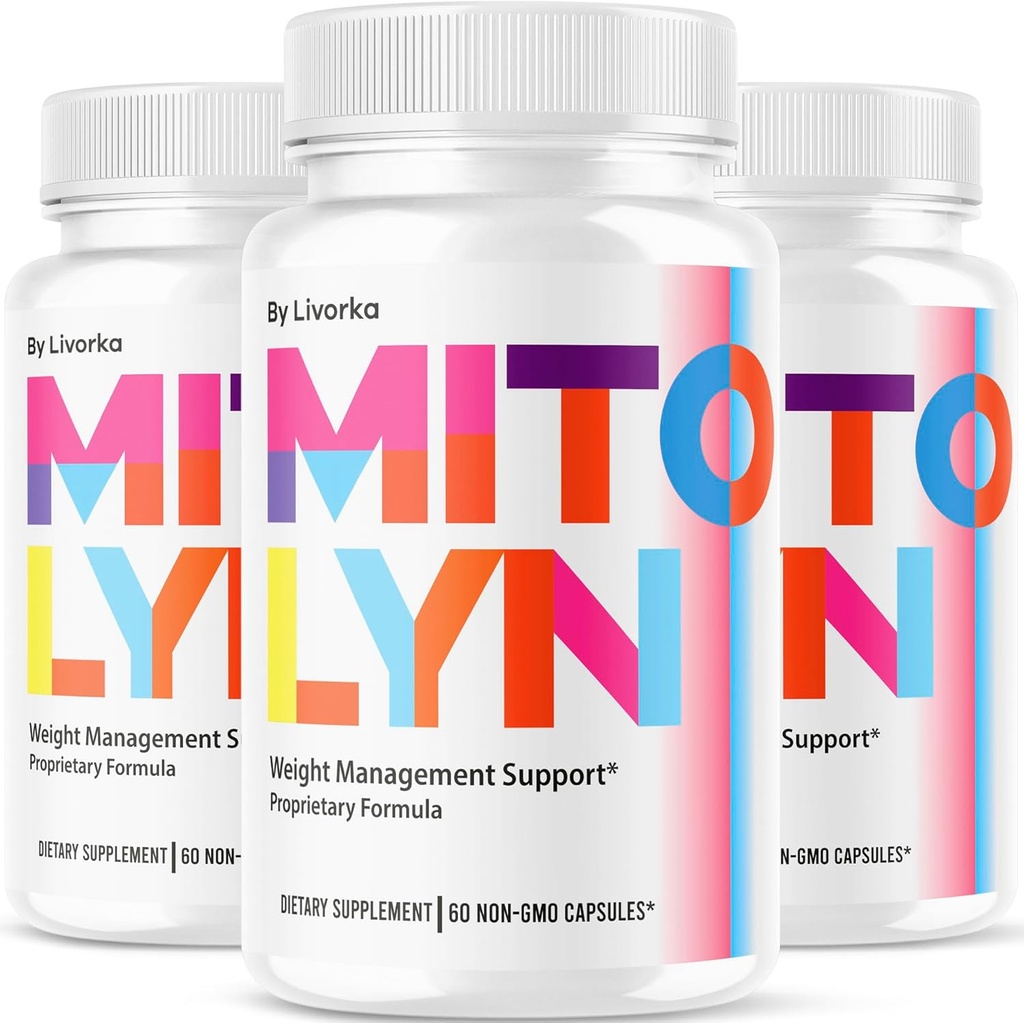 (3 Pack) Cápsulas Mitolyn - Mitolyn, Mitolyn Advanced Formula Pills, Mitolyn Supplement, Mito Lyn, Mito Lyn Pills, Mitolyn Support, Mitolyn Pill, Mitolyn Supplement Pills, 180 Cápsulas por 3 meses