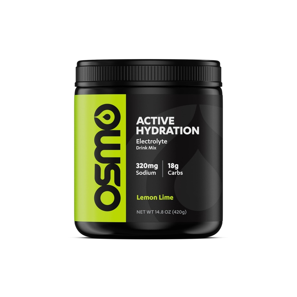 Osmo Active Hydration Electrolyte Powder (20 Servings) - Inclui sódio, magnésio, potássio, carboidratos e vitaminas, açúcar de cana - Todos os ingredientes naturais, hidratação 3X mais rápida, potencia energia e resistência