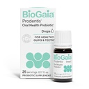 BioGaia Prodentis □ Dental Probiotic Drops □ Promove chicletes saudáveis e dentes □ Defende contra problemas dentários