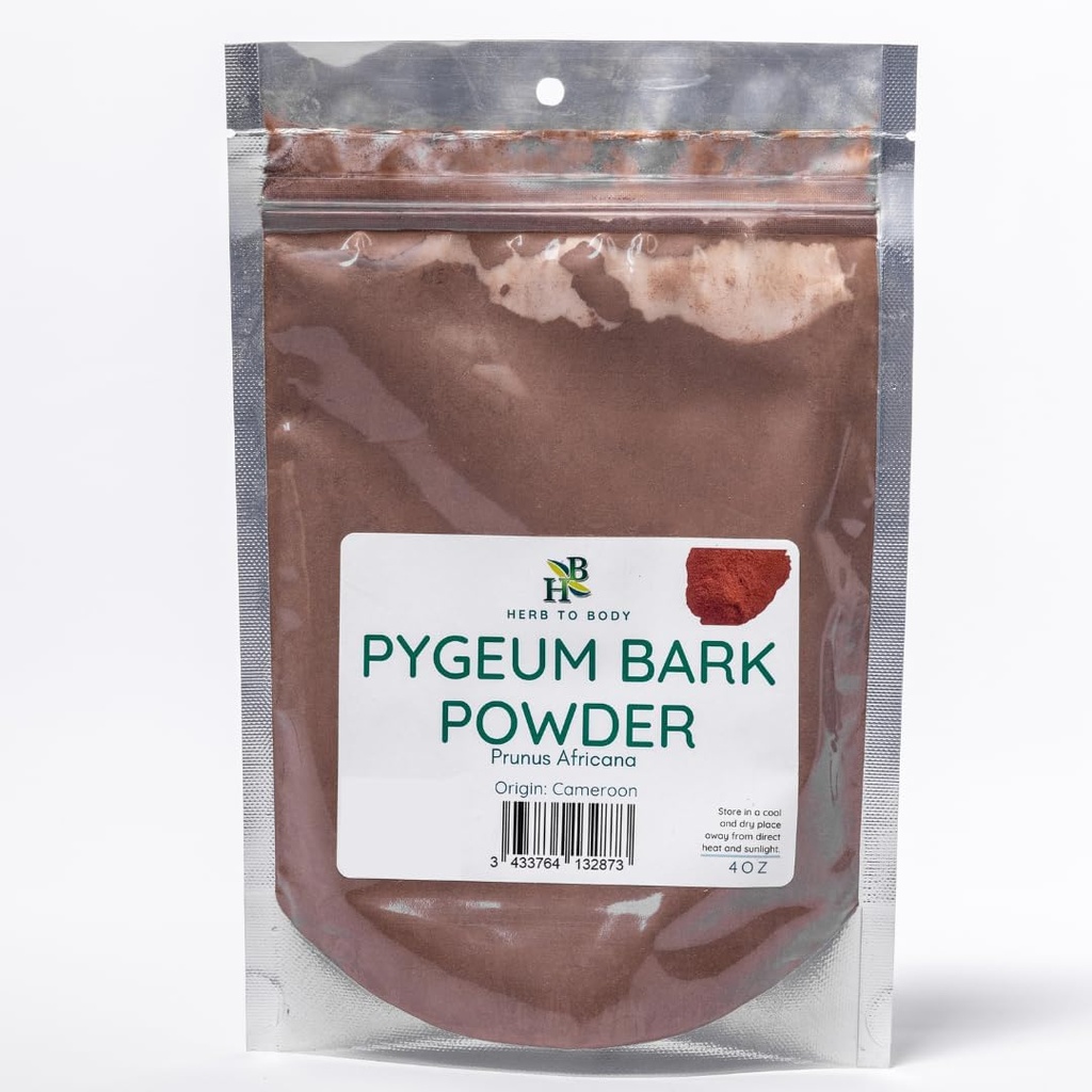 Herb para o corpo Pigeum Bark Powder Prunus Africana