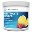 Dr. Berg Zero Sugar Hydration Keto Electrolyte Powder - Melhorado w / 1000 mg de Potássio e Real Rosa Himalaia Sal ( sal de mesa NÃO) - Framboesa e limão sabor Hydration Drink Supplement - 50 Servings