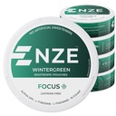 Pouches nootrópicos livres de cafeína NZE (verde de inverno) - Pouches nootrópicos com Alpha GPC, L-Tirosina & L-Theanina - Sem açúcar ou adoçantes artificiais - 15 Pouches por lata - 5 Pack