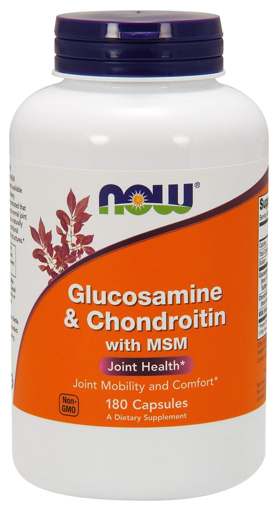 Glucosamina & Condroitina com HSH - 180 Veg Cápsulas