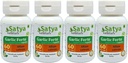 Cápsulas de Alho Forte 500 mg. 60 Veg. Cápsula de Extrato de Lahsan (Allium Sativum) Cápsulas para Homens e Mulheres