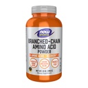 NOW Foods Sports Nutrition, Ranched Chain Amino Acid Powder com Leucina, Isoleucina e Valine, 12-Ounce