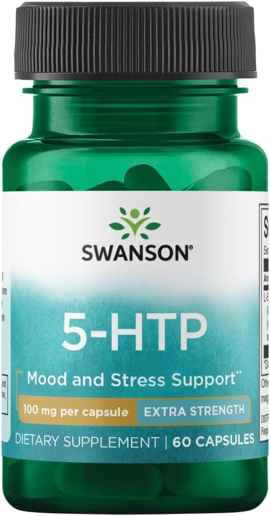 Swanson Ultra 5-Htp - Dosagem extra 100 mg 60 Caps