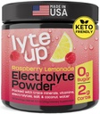 Nutriana Keto Electrolytes Powder No Sugar - Zero Carb & Zero Calorie Electrolyte Drink Mix - Sugar Free Electrolytes for Hydration Powder - Fasting Electrolytes Raspberry Limonada Flavor