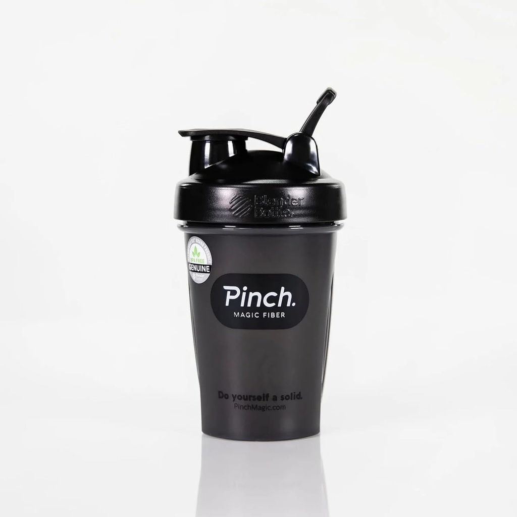 Pinch Magic Shaker Garrafa BPA grátis Shaker para mistura suave □ Mistura sem esforço para fibra Suplemento Pó, Protein Shake, & Mais □ Lavador de pratos seguro, fácil de limpar