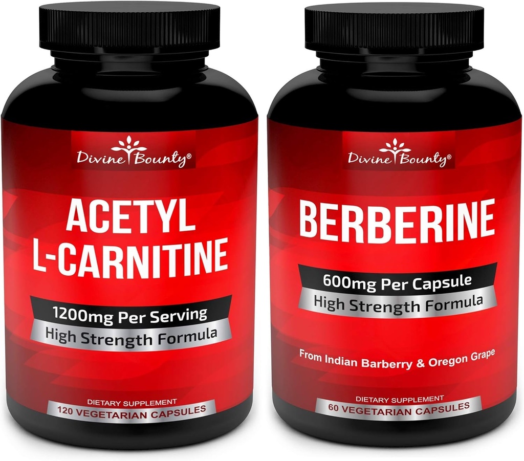 Conjunto Complexo Divino de Acetil L-Carnitina e Berberina