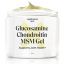 Glucosamina Chondroitin HSH Gel (4 onças) - com Glucosamina, Chondroitin, HSH & Bromelain para apoiar a saúde comum – para mulheres e homens (fornecimento de 90 dias)