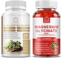 Cápsulas de Suplemento de Cortisol e pastilhas de Magnésio