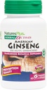 Naturezas Plus Herbal Actives American Ginseng - 250 mg, 5% Ginsenosides - 60 Cápsulas Vegan - Gluten-Free - 60 Servings