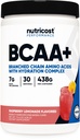 Nutricost BCAA + Hydration Powder (Limonada de framboesa) 30 Servings - Branched Chain Amino Acids with Hydration Complex - Gluten-Free, Non-GMO