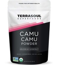 Terrasoul Superfoods Organic Camu Camu Powder, 3.5 Oz, Amazonian Superfruit for Imune Support, Smoothie Boost, and Vitamina C Antioxidant-Rich Recipes