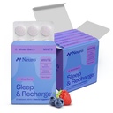NeuroGum Dormir & Recarregar Meltaway Mentas 1mg Melatonina + Camomila + Elderberry + Limão Balm + Paixão Flor .