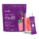 Pó de multivitamina pré-natal - 25 Vitaminas e Minerais com Eletrólitos 3x, Folato, Ferro, D3 para Mãe e Bebê, 7 Superalimentos e Probióticos, Vitaminas sem Açúcar e Hidratação .