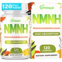 Sublingual NMNH 500mg (Dihidronicotinamida Mononucleotídeo) (120 Servings, NMNH 500mg por serviço) Suplemento NAD para aumentar os níveis NAD à medida que envelhecemos, para o envelhecimento, energia, imunidade, foco - 120 contagem