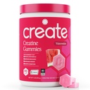 Criar Creatina Mono-hidratado Gummies para homens e mulheres - Aumentar o foco, força, e resistência, Fórmula Anti-Melting, Vegan, Sem glúten, Não-GMO, 1.5 Gram Creatina por Gummy (Watermelon, 90 ct)