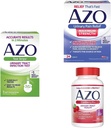 Pacote de alívio da dor AZO ITU – AZO ITU tiras de teste 3ct, AZO alívio da dor urinária Max força 24ct, AZO Cranberry Pro suplemento 100ct
